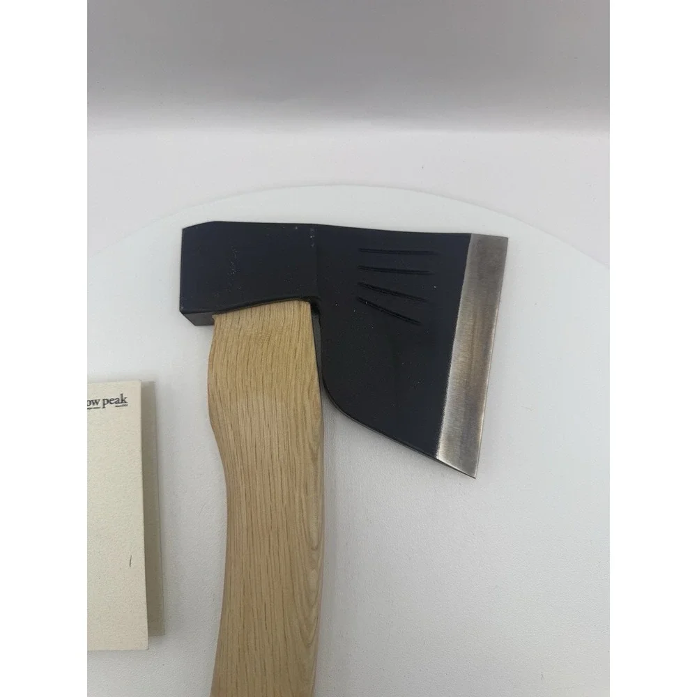 Snow Peak Hatchet With Leather Sheath Made In Japan Never Used Original Hand Tag